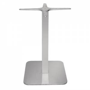 TABLE LEG SQUARE STAINLESS STEEL DIM. 40X40x68CM.