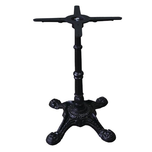 TABLE LEG 4 LEG CAST IRON DIM. 42X42x72CM.
