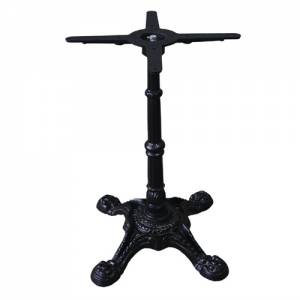 TABLE LEG 4 LEG CAST IRON DIM. 42X42x72CM.