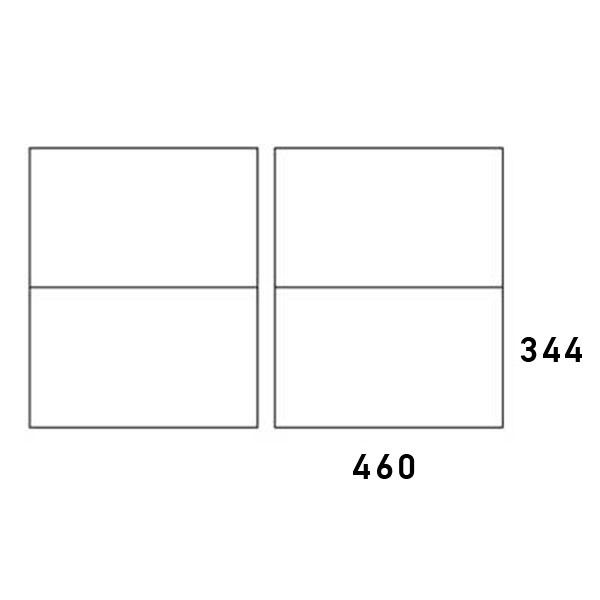TABLETTS/AUSSTATTUNGSWAGEN 2 FÄCHER 2X UNIVERSAL UNI 2/14 H. 145CM. HUPFER
