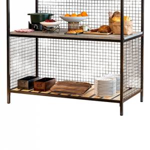 Bodemschap Multi-Mobi afm. 1500x800mm. vurenhout