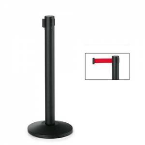 GUEST GUIDE POLE, RED <span translate="no">HG</span> W. 95CM. PULL STRAP, 450CM.