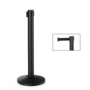 BARRE DE GUIDAGE INVITÉ NOIRE <span translate="no"><span translate="no">HG</span></span> T. 95CM. SANGLE DE TRACTION 450CM.