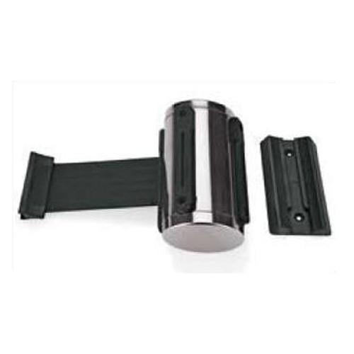 Afzetband voor wandmontage lengte 300cm. zwart