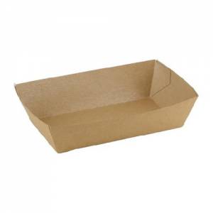 Kraft Snack Bowl A14 Dimensions 15.7 x 8.8 x 3.5 cm. Box of 500 pieces