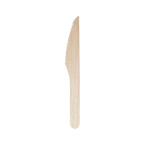 BIRCH WOOD BIODEGRADABLE BLADES LGT. 16.5CM. SET OF 100 PIECES