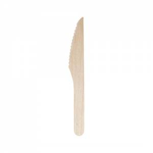 BIRCH WOOD BIODEGRADABLE BLADES LGT. 16.5CM. SET OF 100 PIECES
