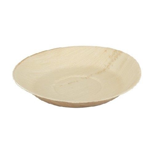 PALM LEAF PLATE DIAM. 22CM. BOX OF 100 PIECES