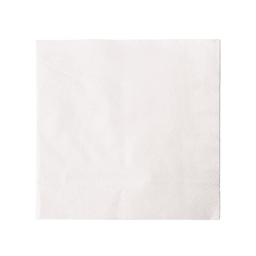 NAPKINS DIM. 33X33CM. 1-LAYER DIM. 40X40CM. COLOR WHITE SET OF 5000 PIECES