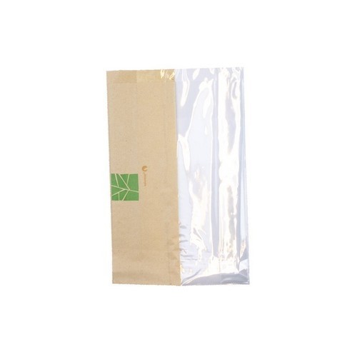 Paperwise/pla vensterzak afm. 23x14x(2x3)cm.  doos à 500 stuks