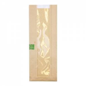 Paperwise/pla vensterzak afm. 33x12x(2x3)cm.  doos à 500 stuks