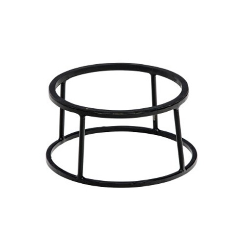 BUFFET-ERHÖHUNG DURCHM. 22/24CM. HGT. 12CM. SCHWARZ