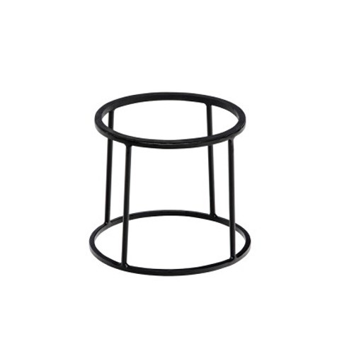 BUFFET-ERHÖHUNG DURCHM. 22/24CM. HGT. 20 CM. SCHWARZ