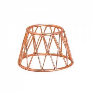 BUFFET-ERHÖHUNGSKRONE ABM. 15X10CM. HGT. 10CM. BRONZE