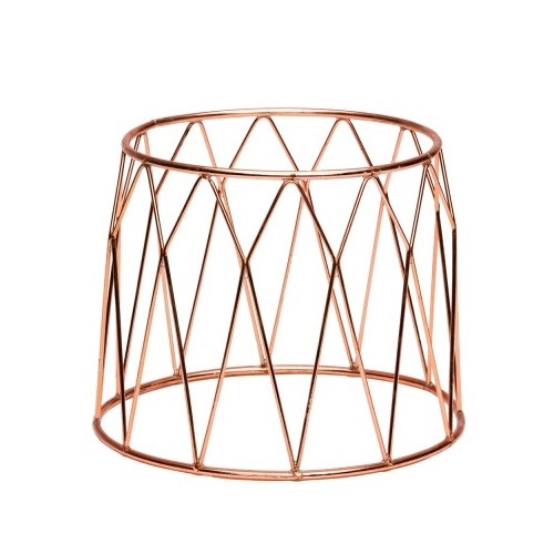 BUFFET-ERHÖHUNGSKRONE ABM. 25X12CM. HGT. 20 CM. BRONZE