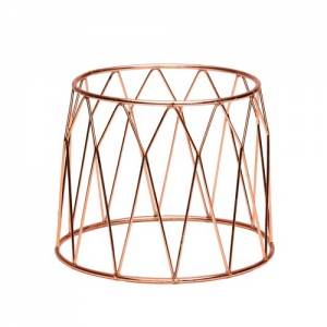 BUFFET RAISER COURONNE DIM. 25X12CM. HGT. 20CM. BRONZE