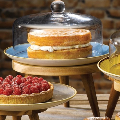 REHAUSSE BUFFET DIAM. 24CM.X(H)14.5CM. BUFFETSCAPE ALCHIMIE DU BOIS CHURCHILL