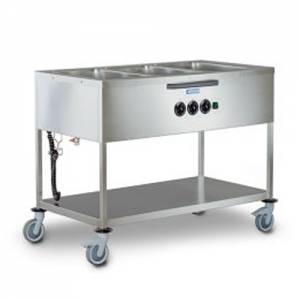 BAIN MARIE WAGEN SPA/EB-3 LS DIM. 122.8X67.4X90CM. HUPFER