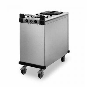 Lowerator/bordenstapelaar DFR 2 tbv borden 19-24cm. onverwarmd rvs