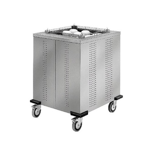 EMPILEUR DE PANIER SURBAISSEUR DIM. 69.5X79.5CM. HGT. 91CM. POUR LES DIMENSIONS DES PANIERS. 50X50CM. HGT. 14,3 cm.