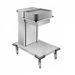 BASKETS/TRAYS STACKER UNHEATED FOR 120 TRAYS DIM. 53X32.5CM.