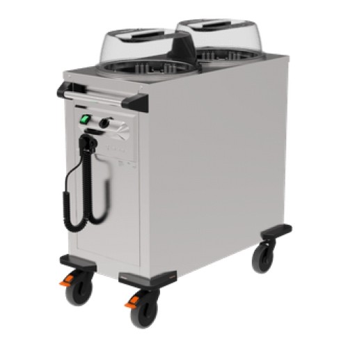 PLATE STACKER HEATED RRV-H2 190-320 STAINLESS STEEL RIEBER