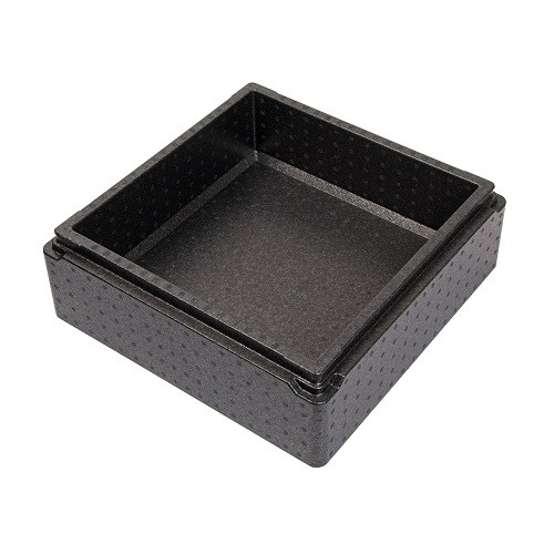 TOP CAKE BOX DIM. 410X410X140MM. COFFRET THERMO FUTURE NOIR