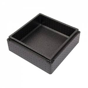 TOP CAKE BOX DIM. 410X410X140MM. COFFRET THERMO FUTURE NOIR