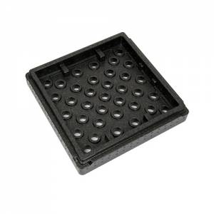 COVER EDGE CAKE BOX DIM. 410X410X75MM. COFFRET THERMO FUTURE NOIR
