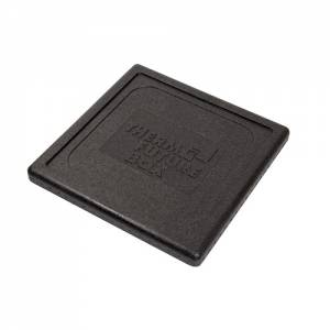 COUVERCLE CAKE BOX DIM. 350X350X25MM. COFFRET THERMO FUTURE NOIR