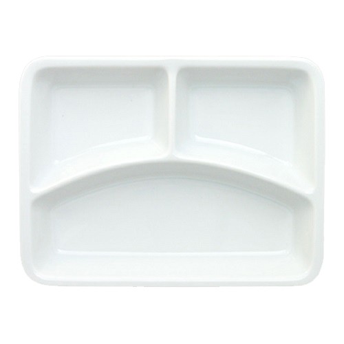 DINNER PLATE 3 SECTIONS DIM 230X175X35MM. THERMO FUTURE BOX