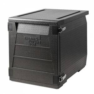 FRONTLADER 7 LEITER ABM. 60X40CM. SCHWARZE THERMO-FUTURE-BOX