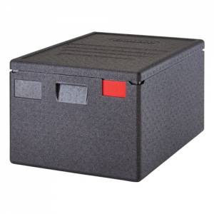 INSULATED TRANSPORT BOX CONT. 80 liters. TOP LOADER EPP4060T300 BLACK (110) CAMBRO