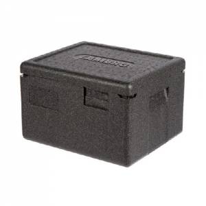 INSULATED TRANSPORT BOX CONT. 16.9 ltr. TOP LOADER EPP260 BLACK (110) CAMBRO
