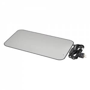 ELEKTRISCHE KOCHPLATTE 200W, 230V. AFM. 49,5 x 28,5 x (H) 1,2 cm. FARBE SILBER (486) CAM GOHEAT CGH200WEU CAMBRO