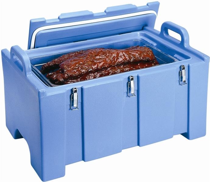 CAMCARRIER MULTIPLE PAN 100MPC DIM. 68X45CM. HGT. 38CM. COULEUR BLEU MARINE CAMBRO