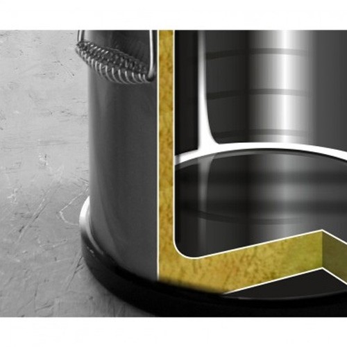 Gamel/soepcontainer rvs inh. 10ltr diam. 33x(h)22cm. Hendi