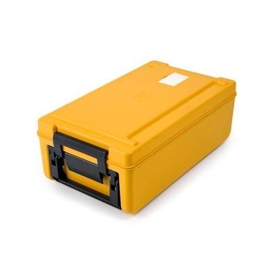 TH ERMOPORT 50K INH. 7 cm. AFM. 3 7 X 64 cm. HÖHE 2 4CM. TEMPERATURBEREICH - 2 0°C. + 10 0°C FARBE ORANGE RIEBER