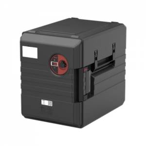 COFFRET DE TRANSPORT ISOTHERME THERMOPORT 1000 KB-A ANALOGIQUE NOIR RIEBER
