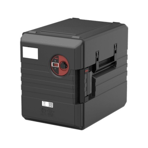 INSULATED TRANSPORT BOX THERMOPORT 1000 KB-D DIGITAL BLACK RIEBER