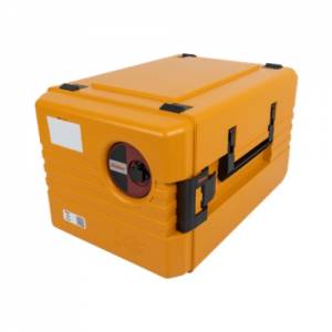 INSULATED TRANSPORT BOX THERMOPORT 600 KB-D ORANGE RIEBER