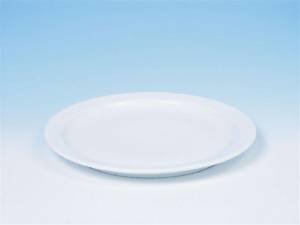 PLATE FLAT DIAM. 25.5CM. SYSTEM NOVA COLOR WHITE