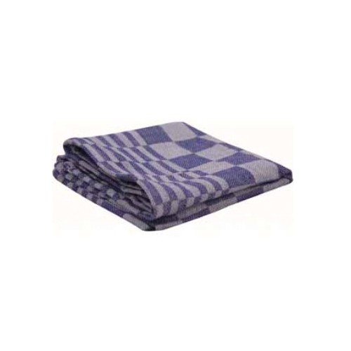 Kitchen towel set of 6, size 70x70cm, blue cotton