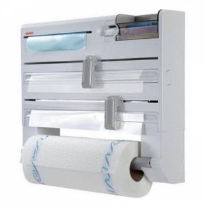 KÜCHEN-/WANDROLLENHALTER ABM. 37,3 x 9,5 x 30,2 cm. LEIFHEIT