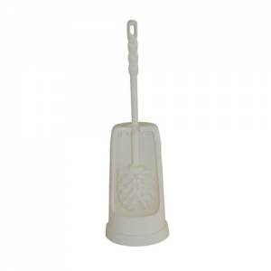Toiletborstelset met houder kleur wit Linea