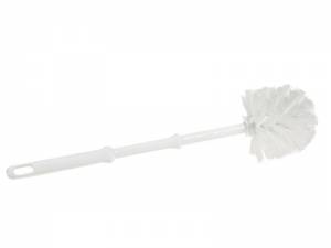 WC-BÜRSTE FÜR WANDHALTER WEISSE KUNSTSTOFFFARBE