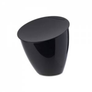 Afvalbakje zwart 'Calypso' - Mepal