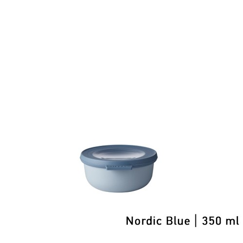 Multikom met deksel inh. 350ml. kleur Nordic blue Cirqula - Mepal
