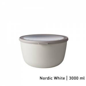 Multischaal Cirqula inh. 3000ml. kleur Nordic white Mepal