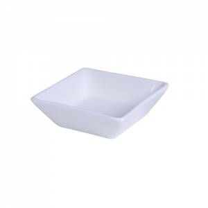 Schaaltje vierkant afm. 7x7x2cm. Nobel Fine Bone China